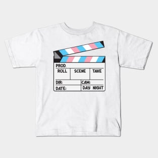 Film Slate - Trans Pride Kids T-Shirt